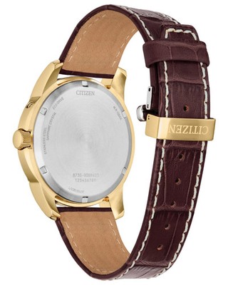 Citizen Men's Calendrier Eco-Drive Brown Watch 41MM BU0082-06P for