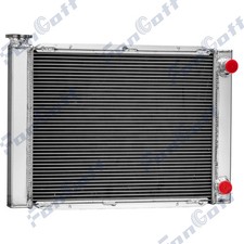 Universal 3 Row Radiator For 19 X 26 Double Pass Chevy Sbc 350 Crossflow Style