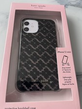 Kate Spade Apple iPhone 12 Mini Spade Flower Tonal Phone Case (New in box) 