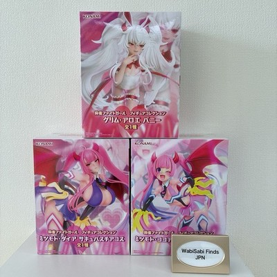 Mahjong Fight Girl Arcade Game Figure Set of 3 Mitsumoto Cocoa Dia Grim Aloe F/S