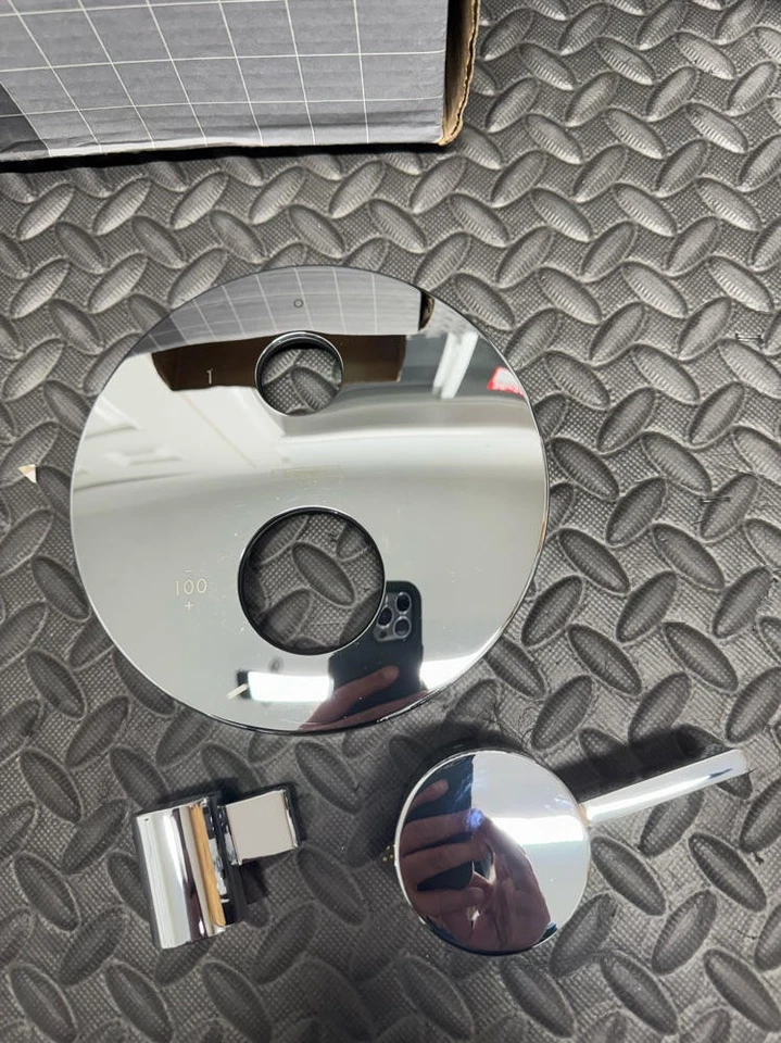 Hansgrohe 04230000 Ecostat S Collection отделка термостатического клапана, хром*ЧИТАЙТЕ* - Изображение 2 из 4