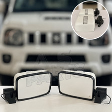Suzuki Samurai Sj410 Sj413 New White Side View Mirror With Led Indicator