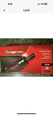 New SNAP-ON PTGR200 1/2 HP Stright Die Grinder Black And Red 