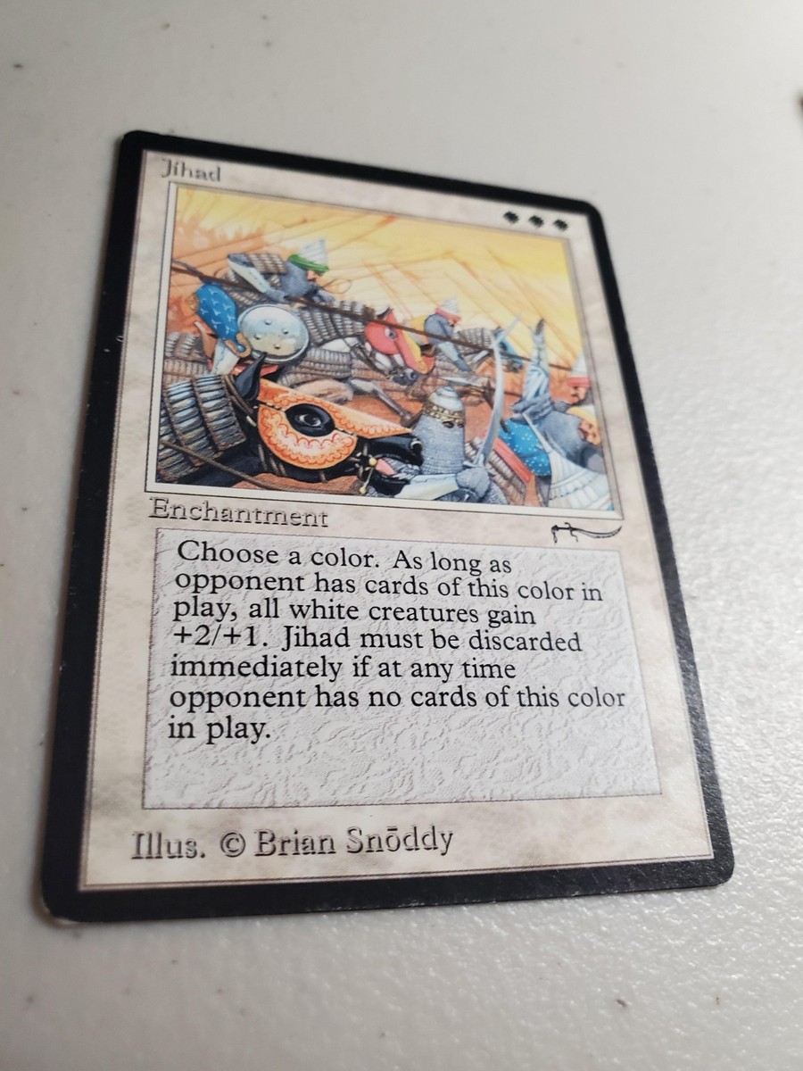MTG Jihad Arabian Nights Regular Rare for sale online | eBay