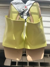 Zara Lime  Mules Size 38