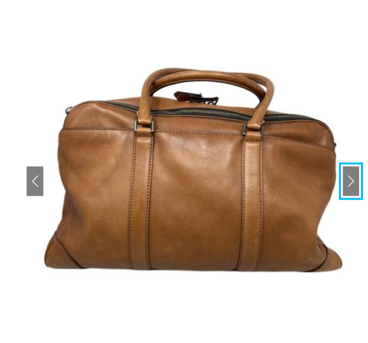 COACH Metropolitan Slim Brief Leather Bag - Vintage Brown RRP $500 image 3