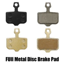 Brake Pads 1pc 39x29mm Black/Gold Electric Scooter Metal Disc Brake Pad