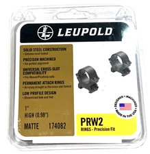Leupold PRW2 1-in High Matte Scope Rings