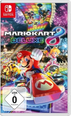 Mario Kart 8 Deluxe Nintendo Switch Spiel Kinder Familie Deutsch orig Spielmodul