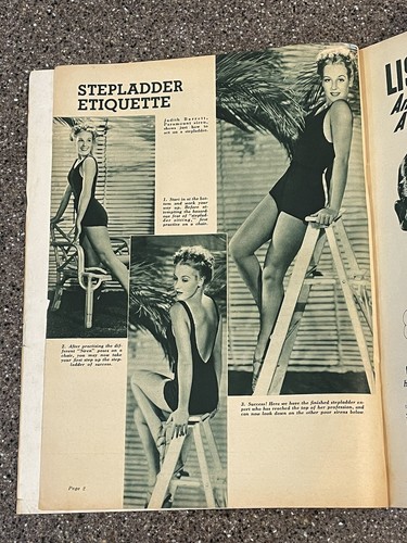 Film Fun Magazine March 1939 Vol. 69 No. 599 Shirley Ross Pin Up Rare - Picture 14 of 24