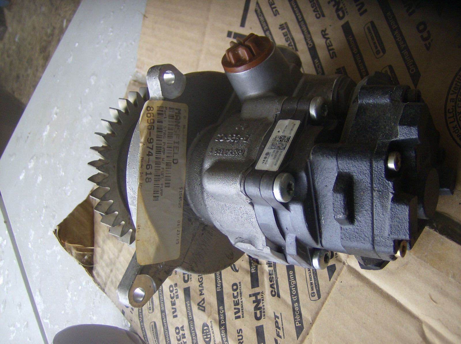 TANDEM POWER STEERING AND FUEL PUMP 20837007 FITS MACK OTHERS | eBay 