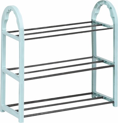3-stufiges Schuhregal Organizer | robustes Schuhaufbewahrungsregal | strapazierfähiger Organizer
