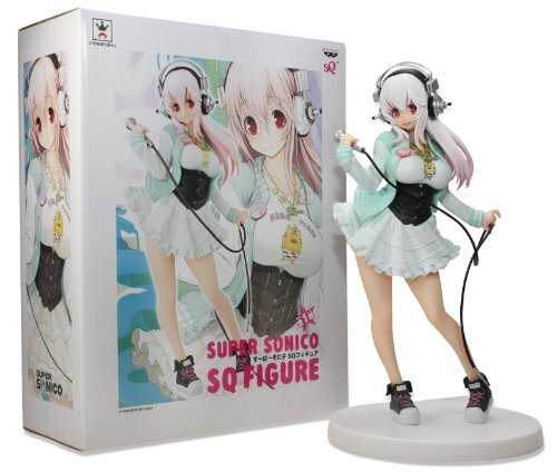 Banpresto Super Sonico SQ Figure Outer box height about 230 mm NEW