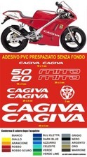 Adesivi Cagiva mito 50 Replica stickers decals moto sport sp logo decalcomanie