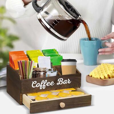 Kaffeestation Organizer, Kaffeepadbehälter,