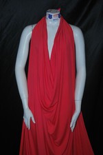 Bamboo Spandex Jersey Knit Fabric High End Fabric BY THE YARD Coral10 oz