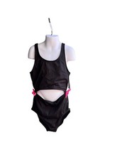 Cat And Jack Girls Black Swim Suite Sz L 10/12