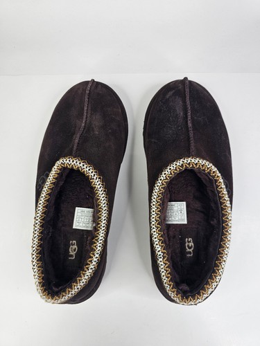 UGG M/5950 Men's Tasman Slip On Slippers Dark Brown US Size 8 - Picture 5 of 12