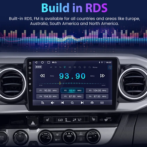 Apple CarPlay Car Radio GPS Stereo Navi For Toyota Tacoma 2016-2021 Android 13.0 - Picture 13 of 19