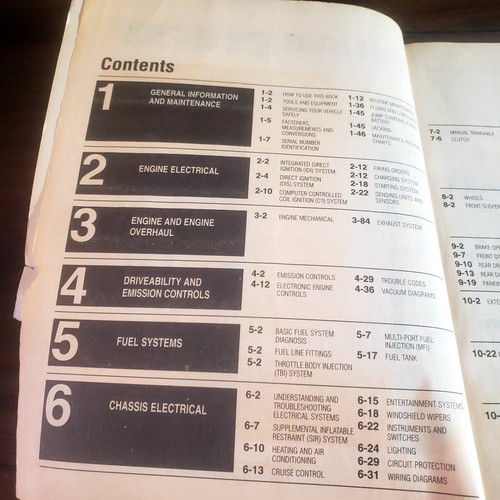 GM 1988-96 Repair Manual Lumina Grand Prix Cutlass Supreme Regal Chilton 28682 - Picture 10 of 14