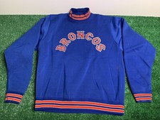 vintage champion products denver broncos sweater mens large 
