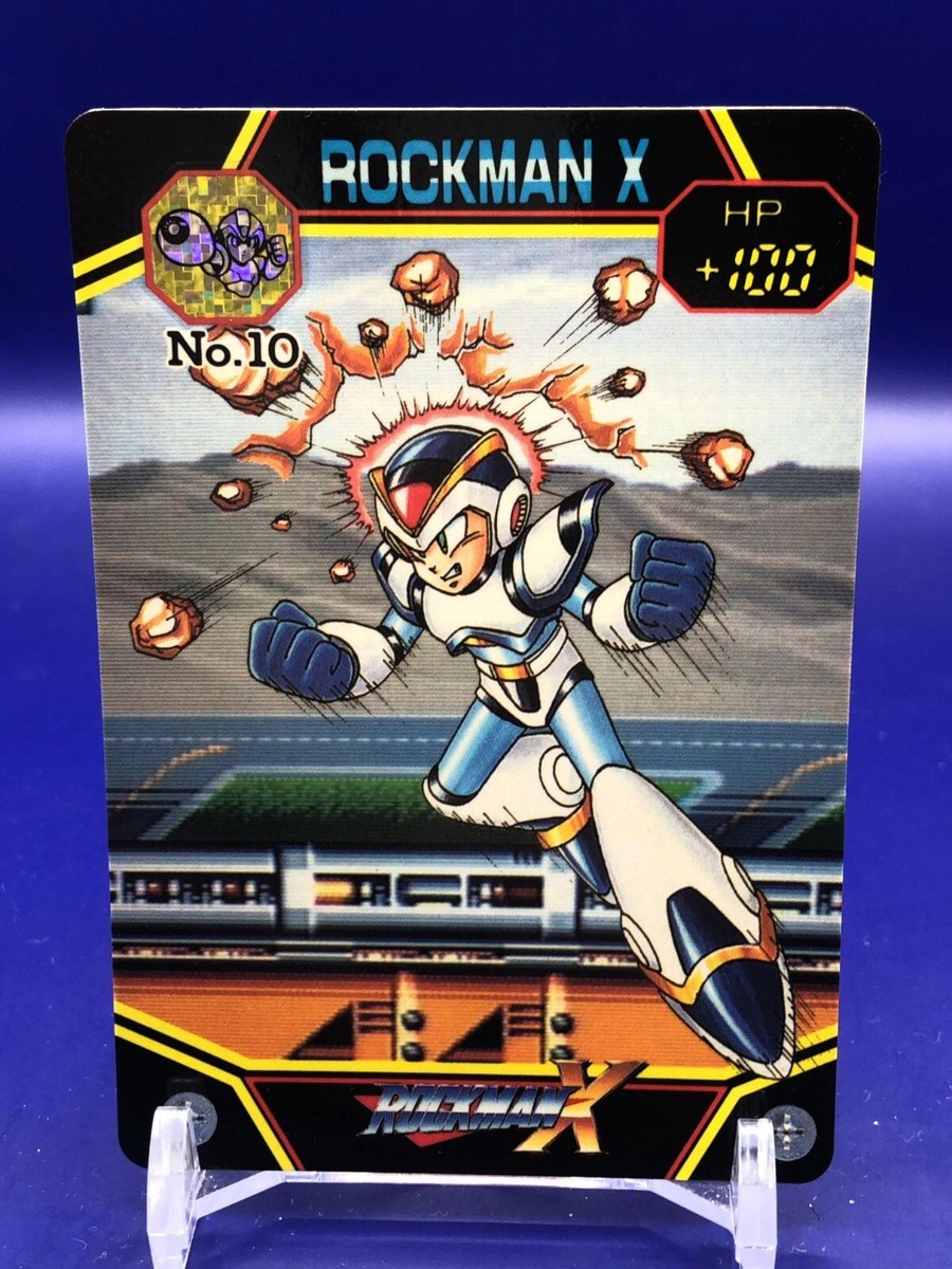 Mega Man Megaman X No.10 Card Bandai 1995 Japanese | eBay