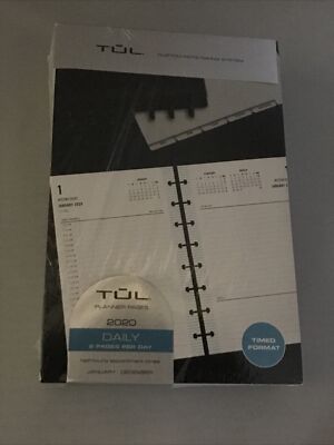 TUL Custom Notebook Taking System Refill Pages Jan. - Dec. 2020 (6125747) Green 