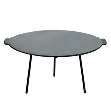 Grillplatte Gussplatte Grillaufsatz Kugelgrill Wok Gusseisen Guss Für Grill