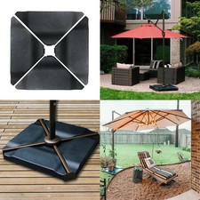Abba Patio Apbase6b Plastic Umbrella Base Plate Set Black For Sale Online Ebay