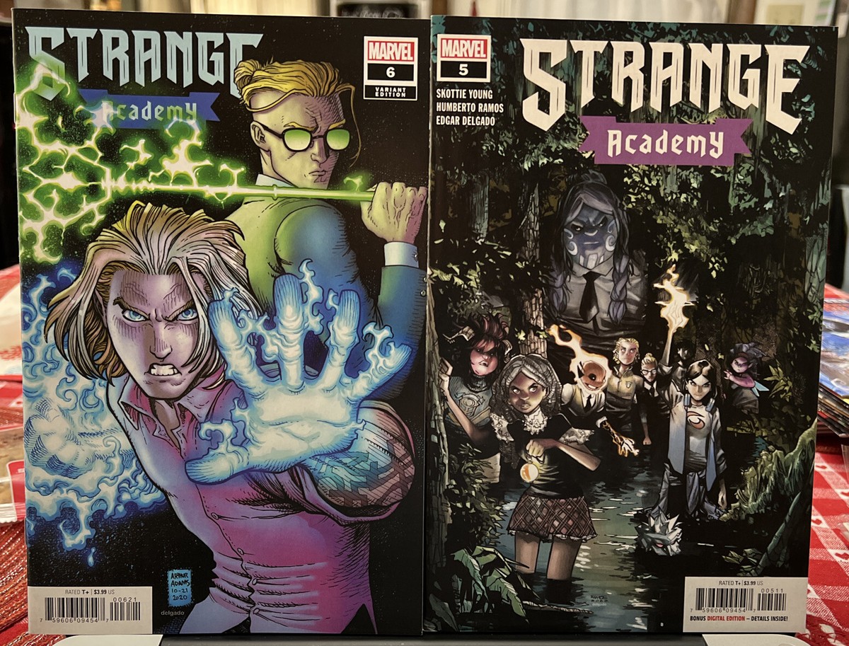 アート・デザイン・音楽 Strange Academy #4 & #6 variants STRANGE ACADEMY #4 1:25 SCHITI VARIANT – SAD LEMON COMICS