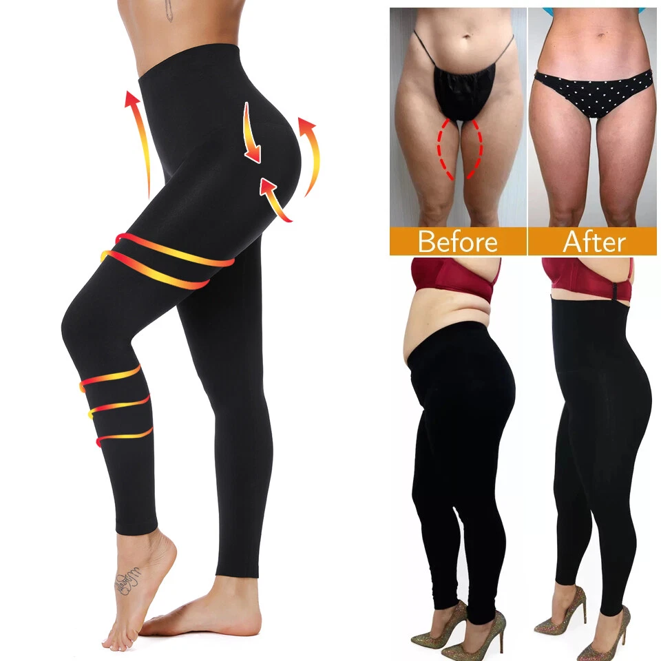 Women High Waist Anti Cellulite Leggings Yoga Pants Tummy Control