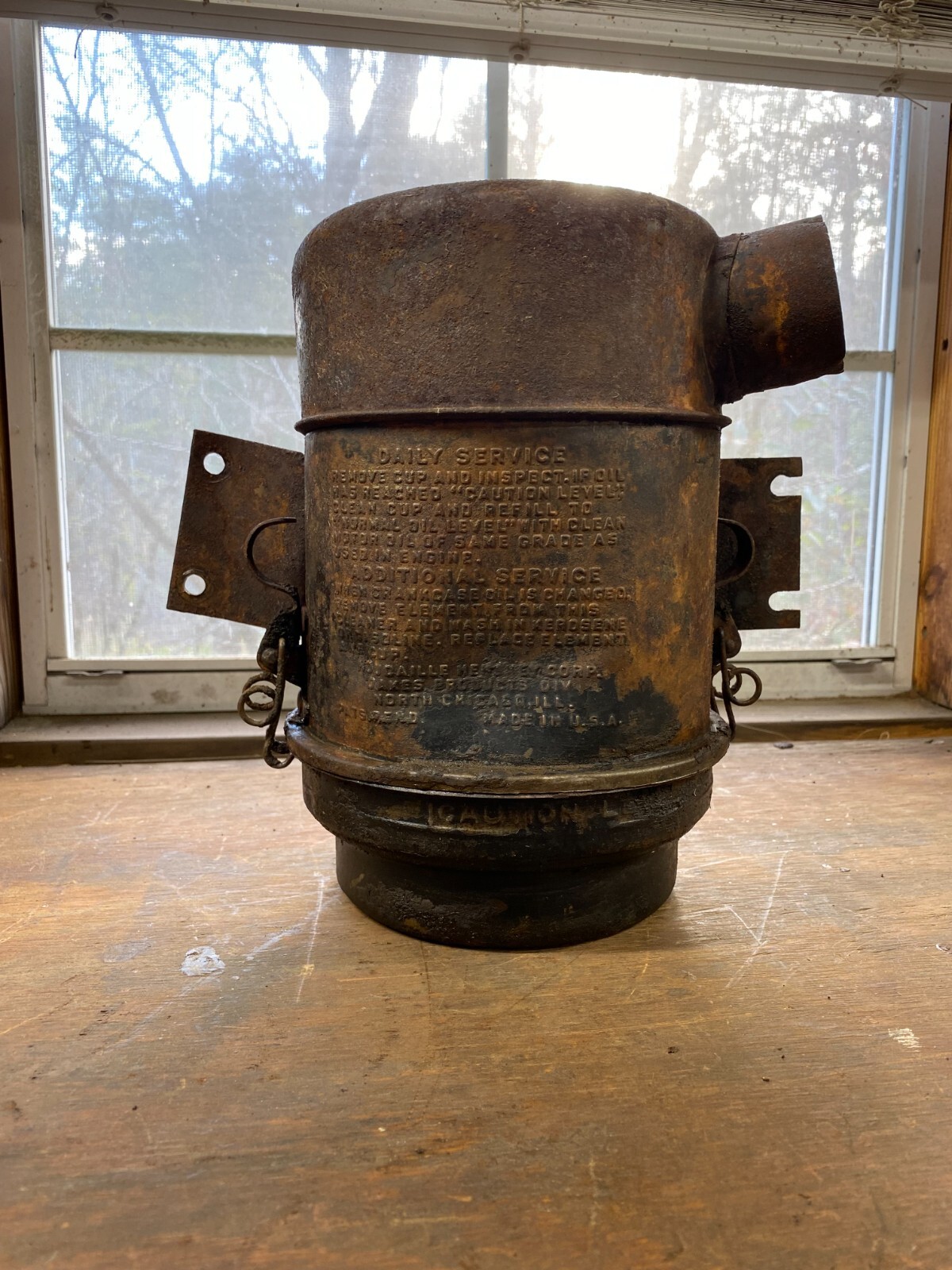 Original Air Cleaner Oil Bath Willys MB GPW CJ2A CJ3A M38 JEEP eBay