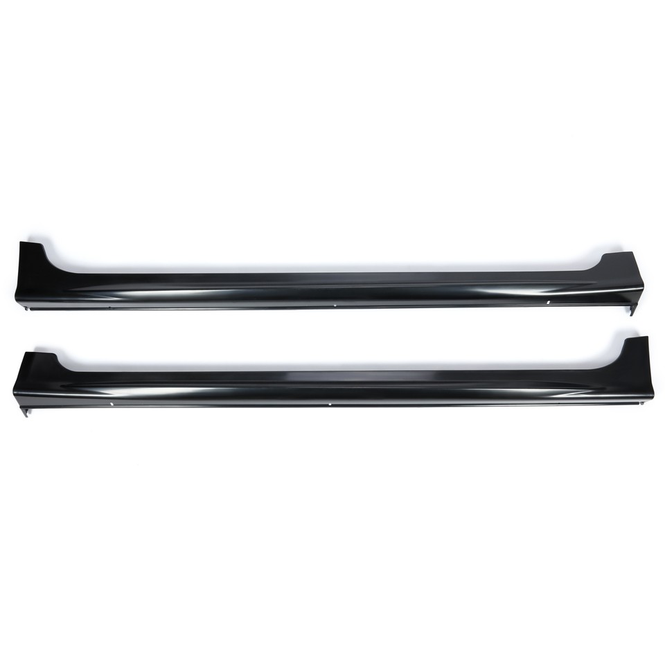 Racercentre Mugen RR Style Side Skirts For 2012-2015 Honda Civic 4-Door – ABS Unpainted Rocker Panels (2PCS)