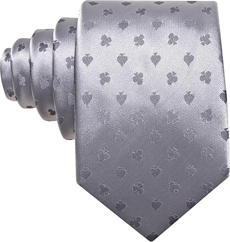 CLASSIC MEN SILK TIE NECKTIE + TIE CLIP WOVEN JACQUARD BUSINESS FORMAL NECK TIE - Picture 9 of 13