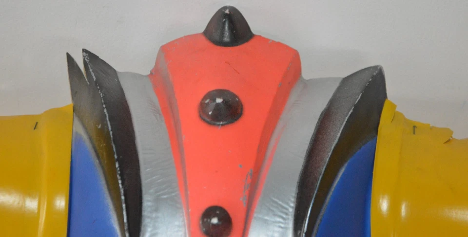 Ancien masque jouet CESAR GOLDORAK vintage années 70 80's - Photo 3/4