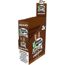 Double Platinum Wraps - Chocolate Flavor Wraps - 25 Pouches (2 Per Pack)