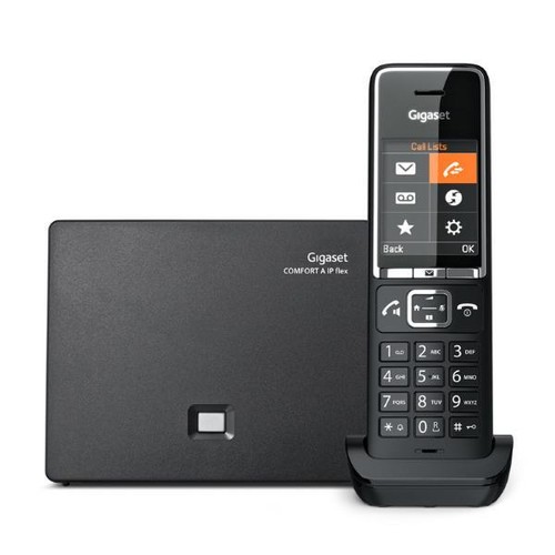 GIGASET COMFORT 550A IP Base Teléfono sin Cable Voip Altavoz Contestador Negro