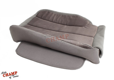 2003 2004 2005 Dodge Ram SLT -Driver Side Bottom Cloth Seat Cover Taupe Tan/Gray