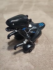 Wowwee Miposaur Robotic Dinosaur Electronic Toy Robot Black Blue T Rex No Ball