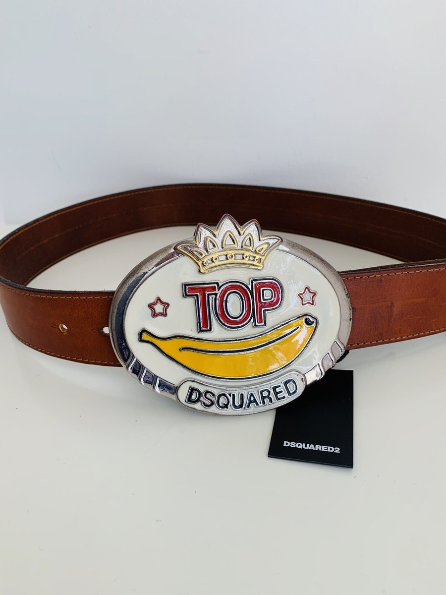 DSQUARED2 TOP ベルト Y2K DSQUARED2 ロゴベルト y2k archive 平成 スケーター