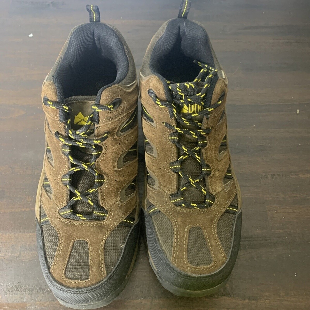 DENALI Mens Hiking Boots Leather 8.5 Trail Outdoor Brown  display picture 2