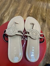 DKNY Damskie Kapcie Sandały Buty Rozmiar 5,5 UK, 38,5 EUR, 8 US Fabrycznie nowe