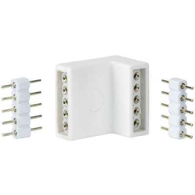 Paulmann 70615 MaxLED L-shaped connector plastic 1.7x1.6x1.2cm 4 pcs