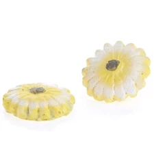 Factory Direct Craft Miniature Daisy Stepping Stones | 6 Pieces