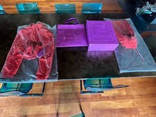 Fendi X Skims Windbreaker And Loose Fit Pant Set