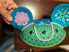  BLUE / PINK / PEARLS MINNIE EARS NEW W / TAGS