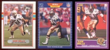 1989 Topps Score Pro Set SAM MILLS New Orleans Saints 3-Card Lot