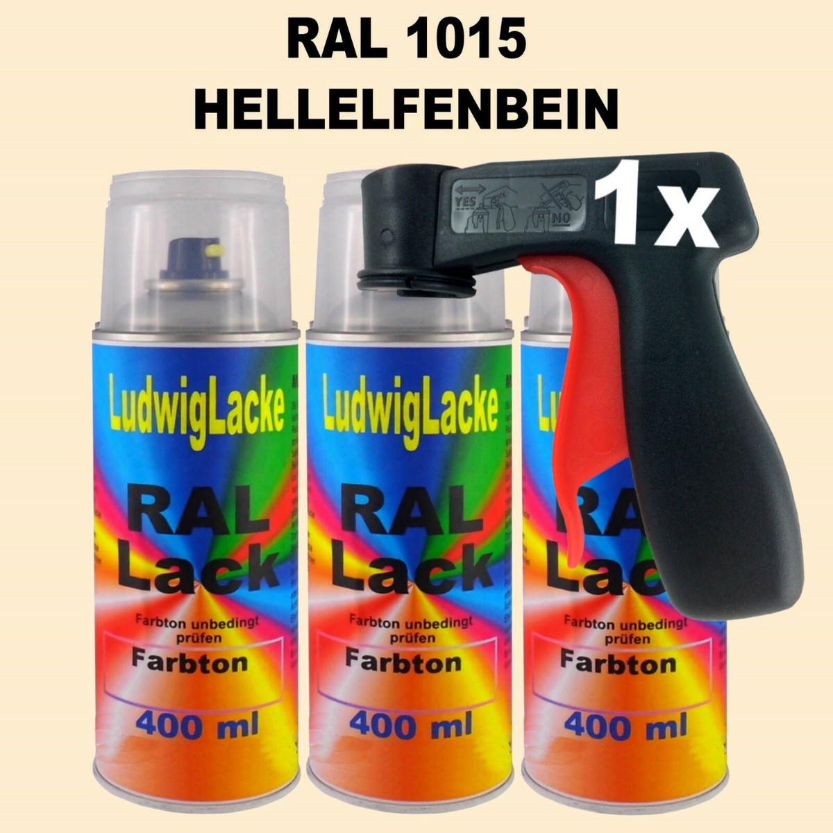 LudwigLacke RAL 2011 Tieforange Matt – 400 Ml 1K Sprühlack Für Innen & Außen, Made In Germany