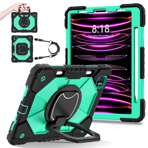 Für iPad Air Pro 11/13 Zoll M2 M4 M3 2025 stoßfeste robuste Ständer Hülle Cover - Bild 14 von 19