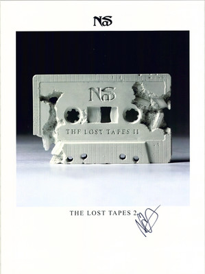 Nas The Lost Tapes Autographed Signed Lithograph Poster AMCo COA 14963